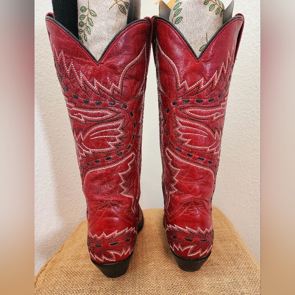 Dan Post "Hallie" Cowboy Boots Size 7 M - Picture 3 of 10